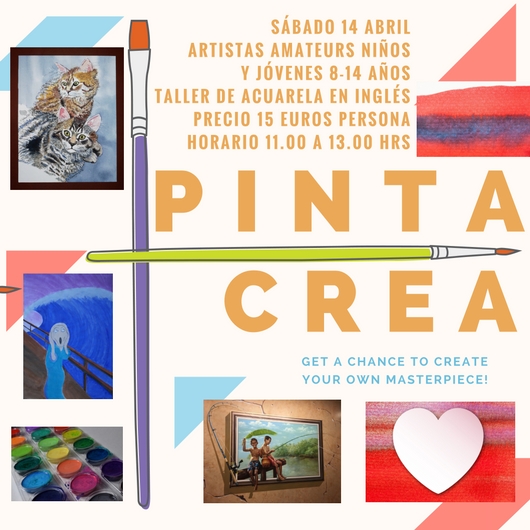 Pinta crea NIÑOS ABRIL 2018