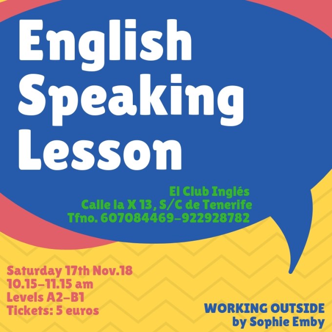 Working Outside lesson